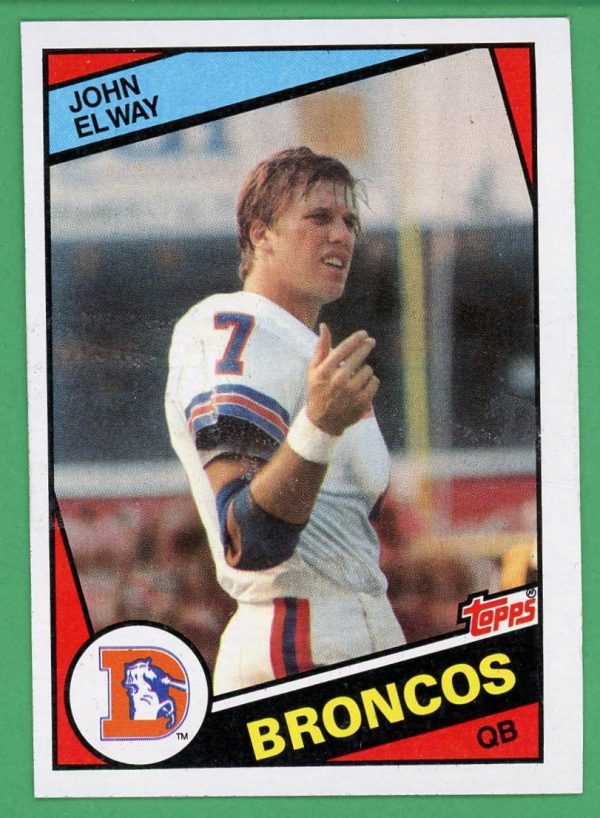 John Elway 1984 Topps Football Rookie Card #63