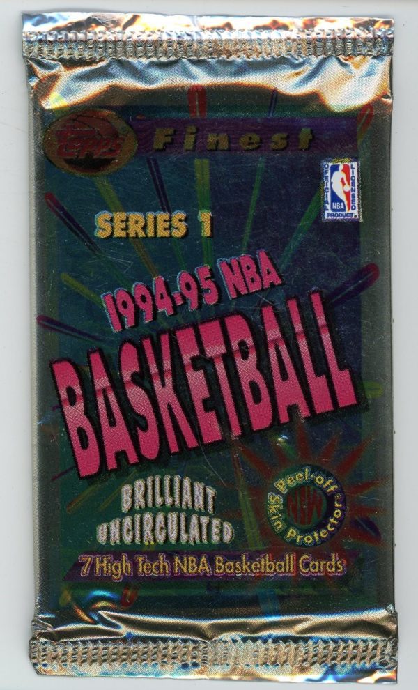 1994-95 Topps Finest Series 1 Factory Sealed Pack