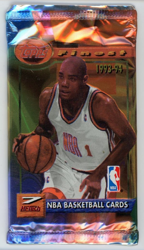 1993-94 Topps Finest Basketball Factory Sealed Pack