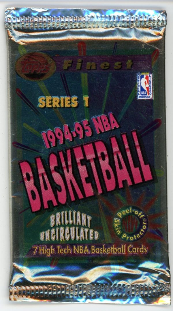 1994-95 Topps Finest Series 1 Basketball Packs