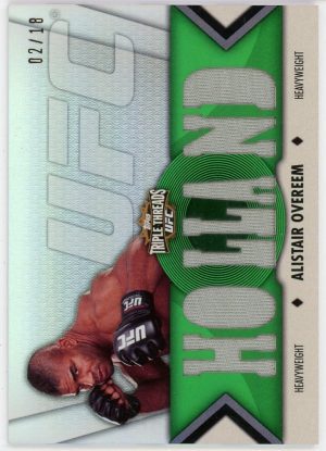 Alistair Overeem 2013 Topps Triple Threads Relic /18 #TTR-A02