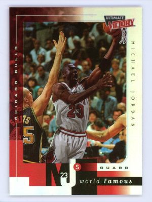 Michael Jordan 1999-00 UD Ultimate Victory World Famous #MJ12