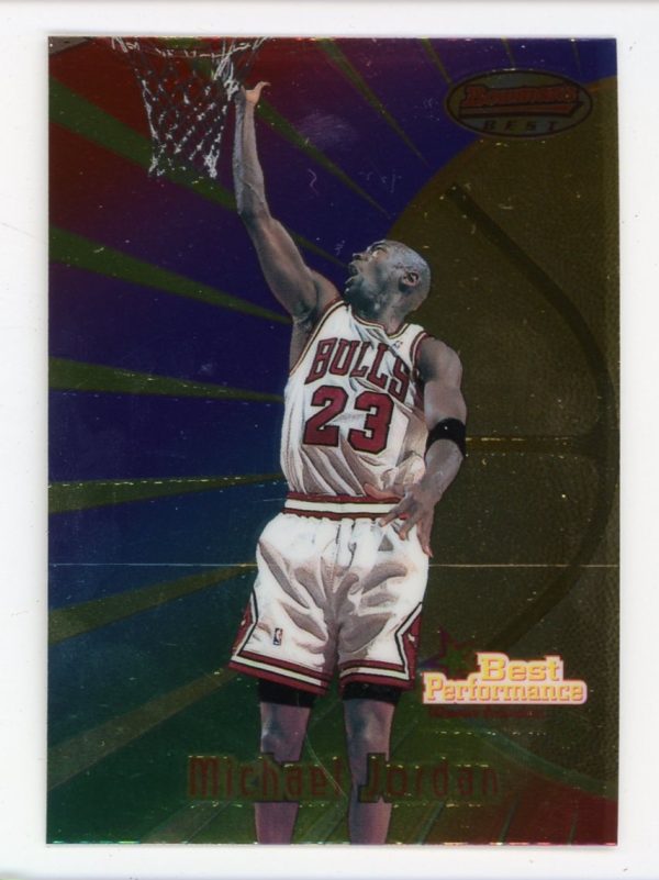 Michael Jordan 1997-98 Bowman's Best Card #96