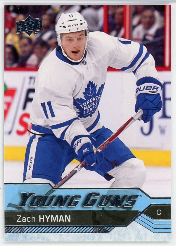 Zach Hyman 2016-17 Upper Deck Series 1 Young Guns #222