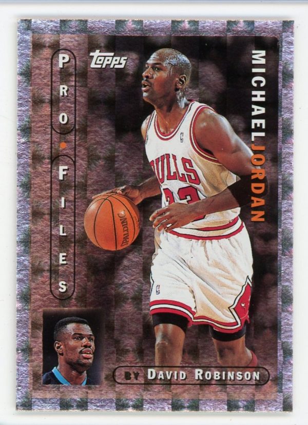 Michael Jordan 1996-97 Topps Pro Files Card #PF-3