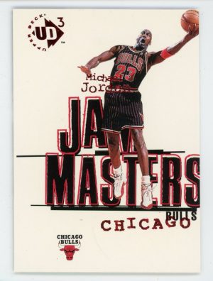 Michael Jordan 1997-98 Upper Deck UD3 Jam Masters Card #15