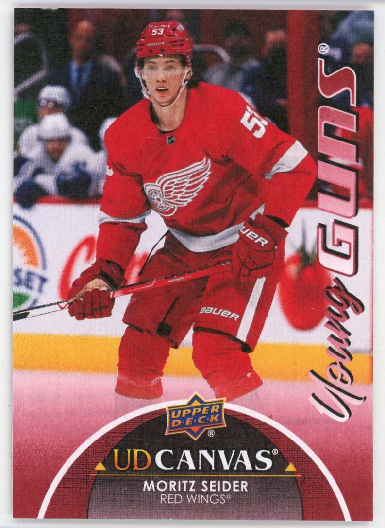 2021-22 Upper Deck Moritz shipping Seider Young Guns