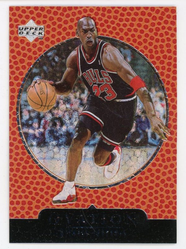 Michael Jordan 1998-99 Upper Deck Ovation Card #7