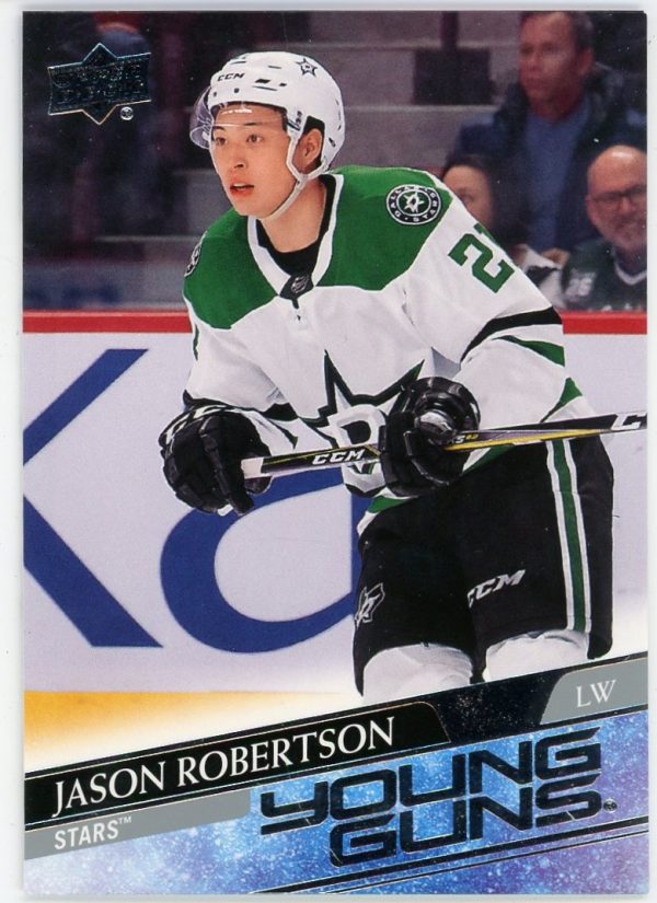 Jason Robertson 2020-21 Upper Deck Series 1 Young Guns #235