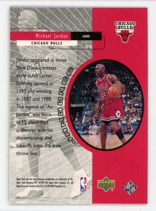 Michael Jordan 1999-00 Upper Deck Encore Jamboree Card #J1