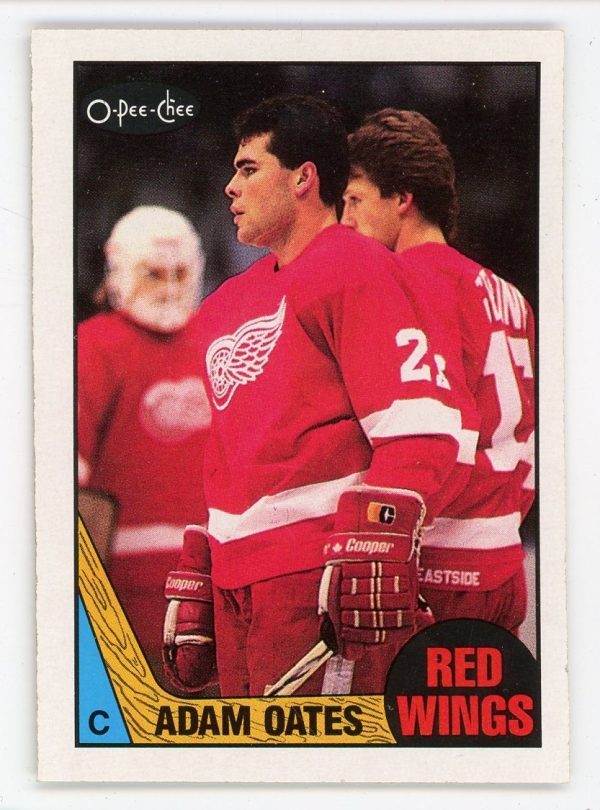 Adam Oates 1987-88 O-Pee-Chee Rookie Card #123