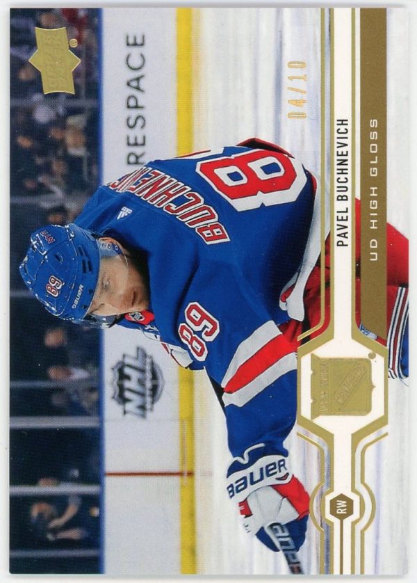 Pavel Buchnevich 2019-20 Upper Deck Series 1 High Gloss /10 #85