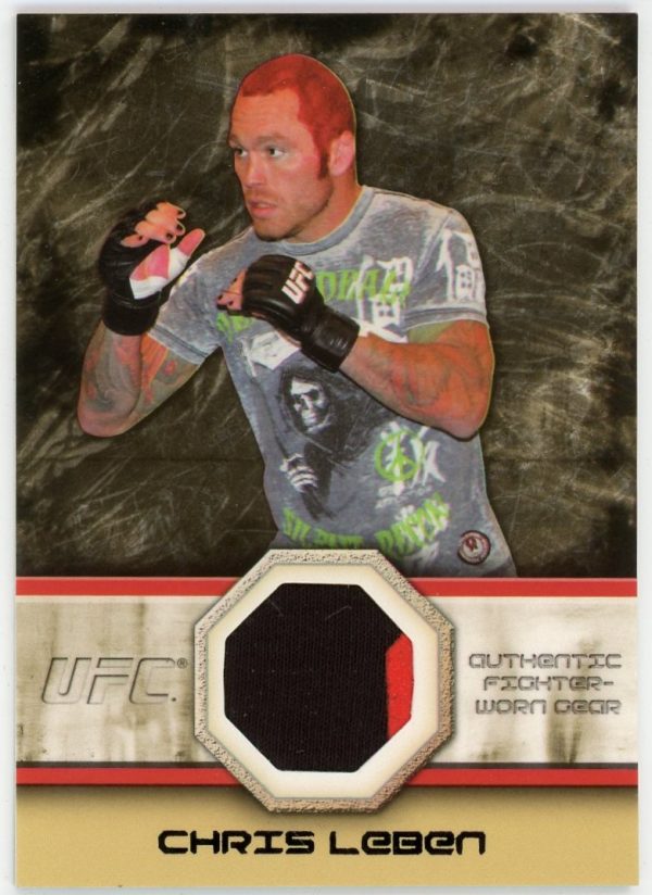 Chris Leben 2011 Topps UFC Moment Of Truth Fighter Relic /88 #FG-CL