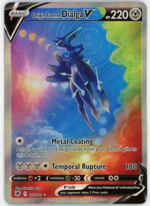 Origin Forme Dialga V Pokemon Astral Radiance Alt Art 177/189