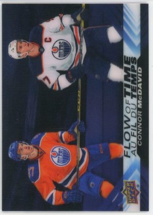 Connor Mcdavid 2022-23 Upper Deck Tim Hortins Flow Of Time #NT-10