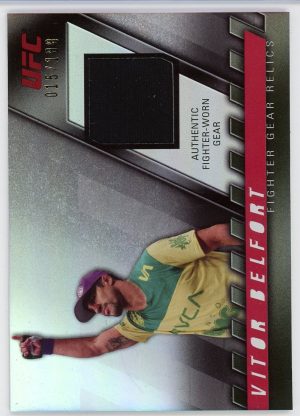 Vitor Belfort 2010 Topps UFC Knockout Relic Card /188 #FG-VB