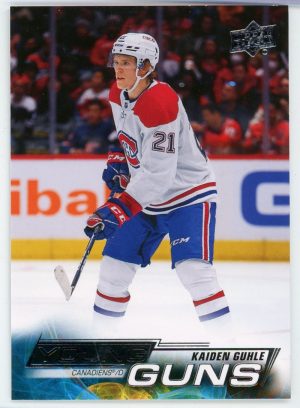 Kaiden Guhle 2022-23 Upper Deck Series 2 Young Guns #480