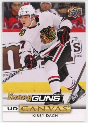 Kirby Dach 2019-20 Upper Deck Series 2 Young Guns Canvas #C223