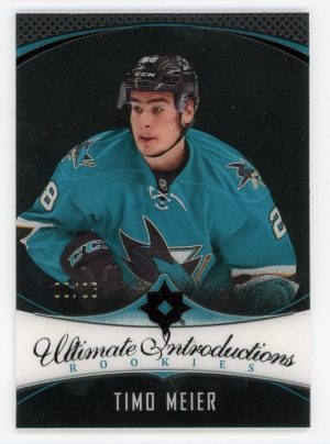 Timo Meier 2016-17 UD Ultimate Introductions 09/25 RC #77