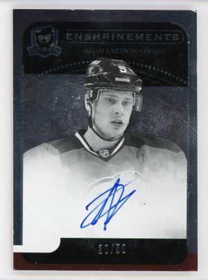 Adam Larsson 2011-12 Upper Deck The Cup Enshrinements Auto 30/50