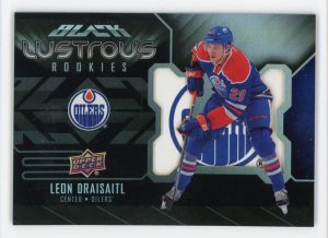 Leon Draisaitl 2014-15 Upper Deck Black Lustrous Rookies #LRP-4