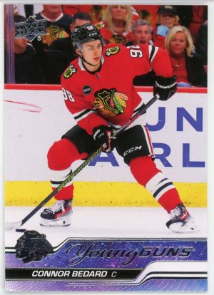 Connor Bedard 2023-24 Upper Deck Series 2 Young Guns #451