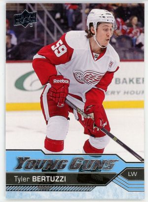 Tyler Bertuzzi 2016-17 Upper Deck Series 2 Young Guns #471