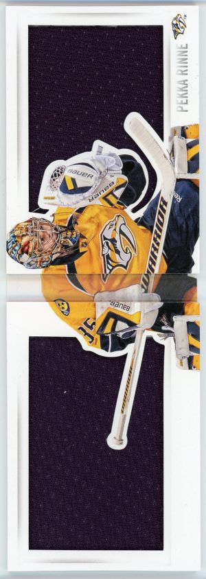 Pekka Rinne 2013-14 Panini Playbook Split Decisions Booklet #SD-PRI