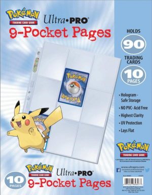 Pokemon - Ultra Pro 9-Pocket Pages