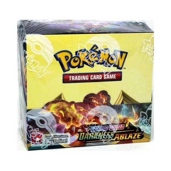 Pokemon Sword and Shield Darkness Ablaze Booster Box Sealed | Froggers ...