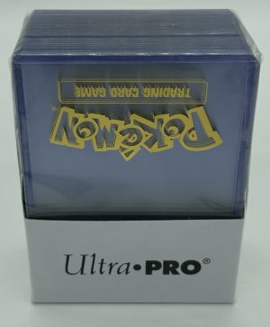Gold Embossed Ultra Pro Pokemon 3X4 Toploaders 35PT