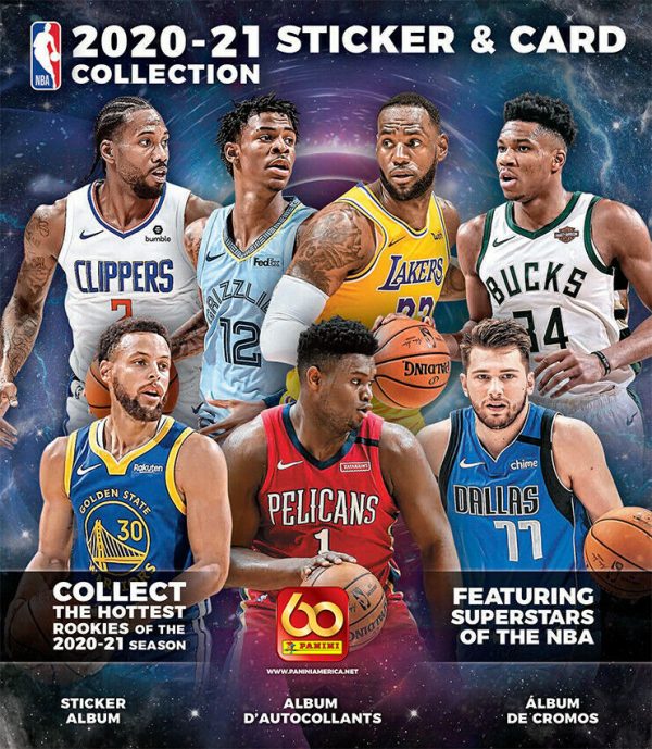 2021-22 PANINI NBA STICKER & CARD COLLECTION STICKER ALBUM