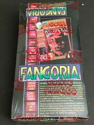 1992 Fangoria Horror Trading Cards Comic Images Sealed Box