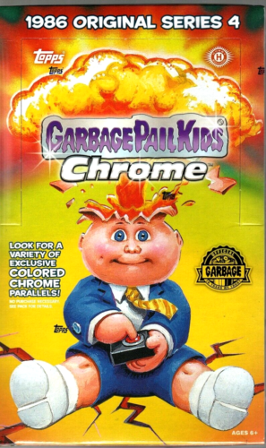 2022 Topps Chrome Garbage Pail Kids Factory Sealed Hobby Box - Exclusives