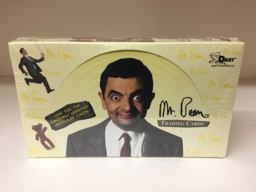 1997 Mr. Bean Dart Flipcards Hobby Box Sealed
