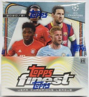 2020-21 Topps Finest Soccer Champions League Hobby Box
