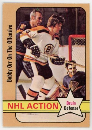 Bobby Orr 1972-73 O-Pee-Chee NHL Action Card #58