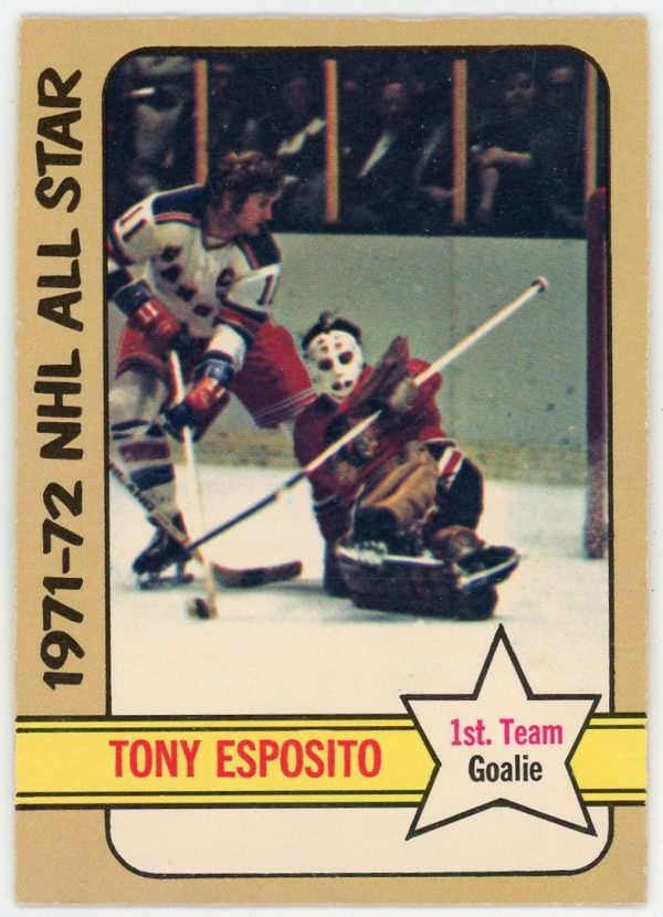 Tony Esposito 1972-73 O-Pee-Chee 1st Team All Star Card #226