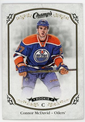 Connor McDavid 2015-16 Upper Deck Champs Rookie Card #315