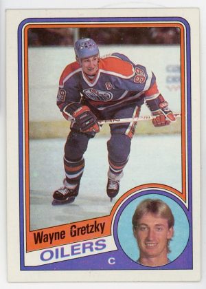 Wayne Gretzky 1984-85 Topps Hockey Card #51