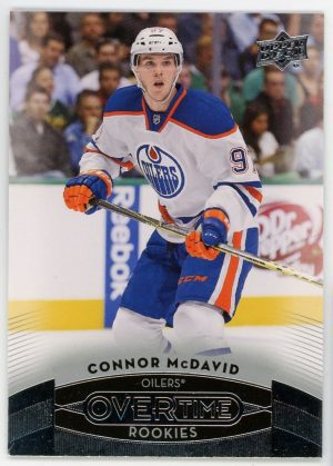 Connor McDavid 2015-16 Upper Deck Overtime Rookie Card #180