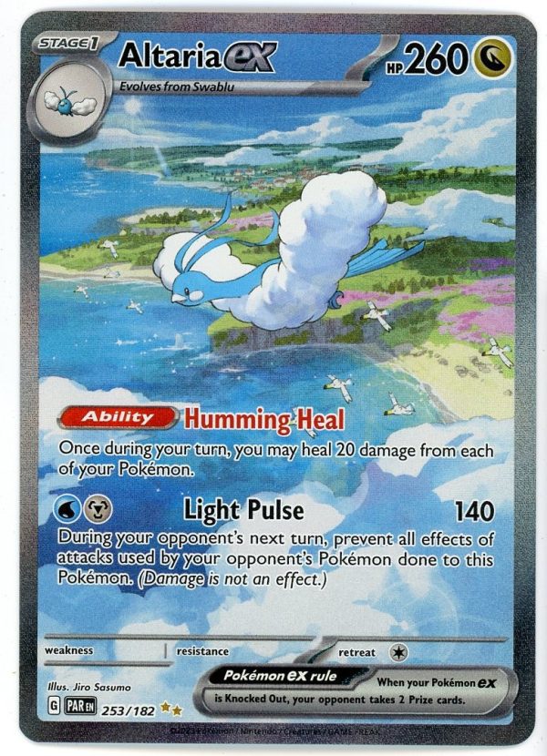 Altaria ex Pokemon Paradox Rift SIR 253/182