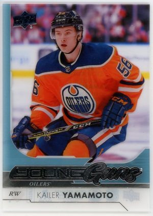 Kailer Yamamoto 2017-18 Upper Deck Young Guns Clear Cut RC #202