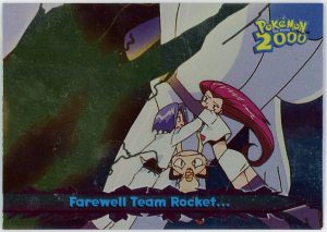 Farewell Team Rocket 2000 Topps Pokemon Movie Foil Card #55