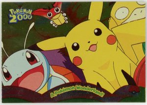 A Pokemon Wonderland! 2000 Topps Pokemon Movie Foil Card #3