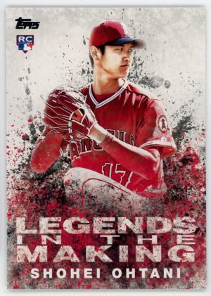 Shohei Ohtani 2018 Topps Legends In The Making Rookie Card #LITM-2