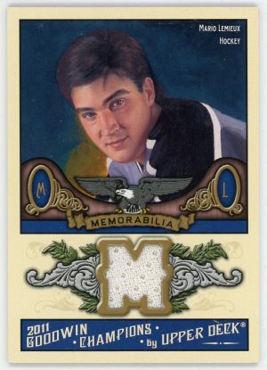 Mario Lemieux 2011 Goodwin Champions Memorabilia Card #M-ML
