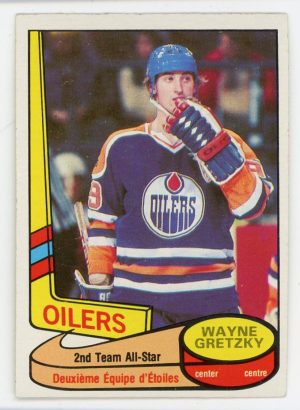 Wayne Gretzky 1980-81 O-Pee-Chee 2nd Team All-Star Card #87