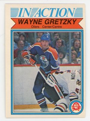 Wayne Gretzky 1982-83 O-Pee-Chee In Action Card #107