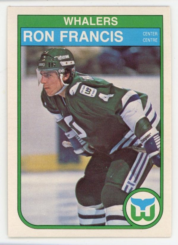 Ron Francis 1982-83 O-Pee-Chee Rookie Card #123